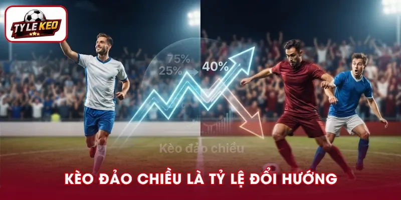 Kèo đảo chiều là biến động tỷ lệ theo hướng ngược dự đoán ban đầu.