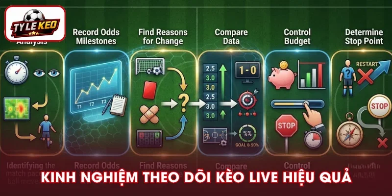 Bật mí 6 cách theo dõi kèo live hiệu quả
