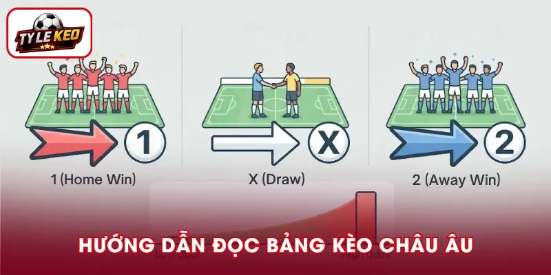 Cách đọc kèo 1X2 cho người mới