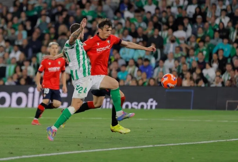 Real Betis tự tin đánh bại Osasuna
